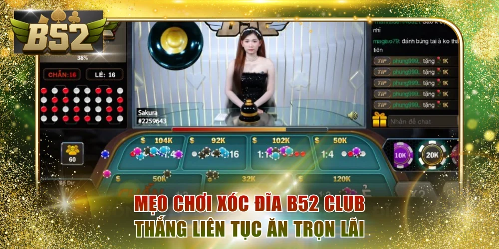 Mẹo chơi Xóc Đĩa